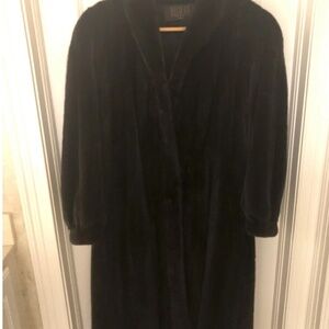 Mink coat Bill Blass Brown